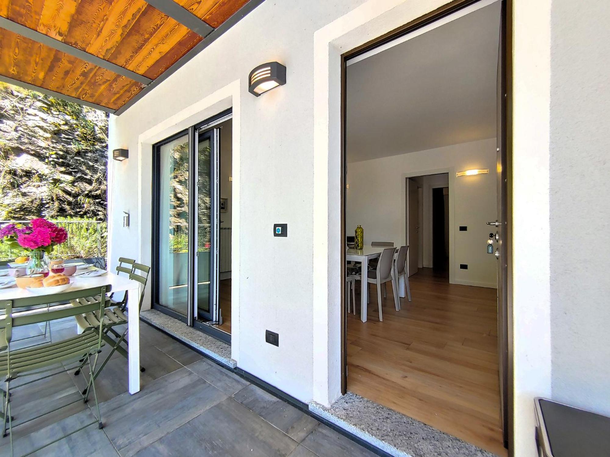 Dascio Vita See Ferienwohnung Mit Dachterrasse Екстериор снимка
