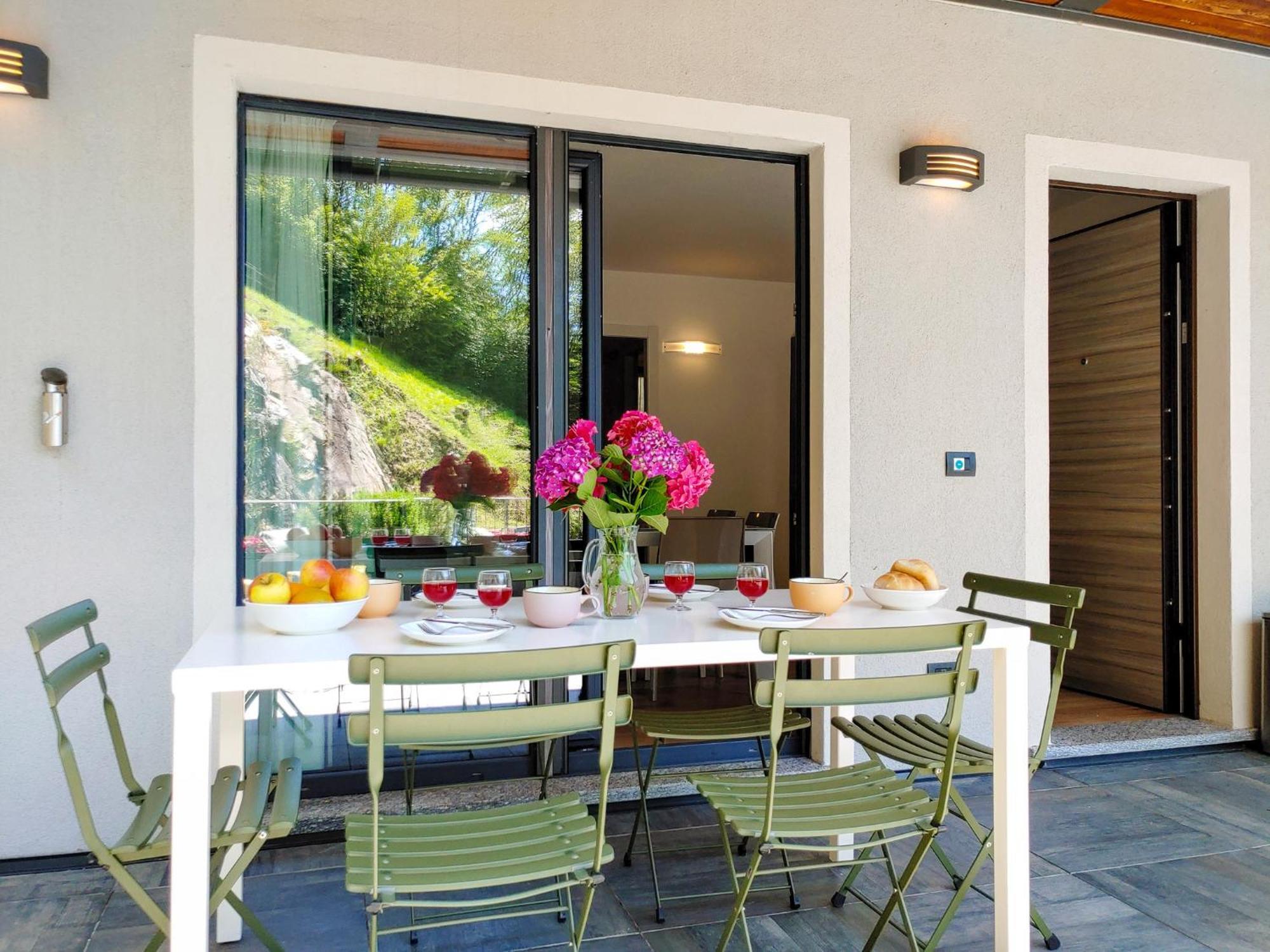 Dascio Vita See Ferienwohnung Mit Dachterrasse Екстериор снимка