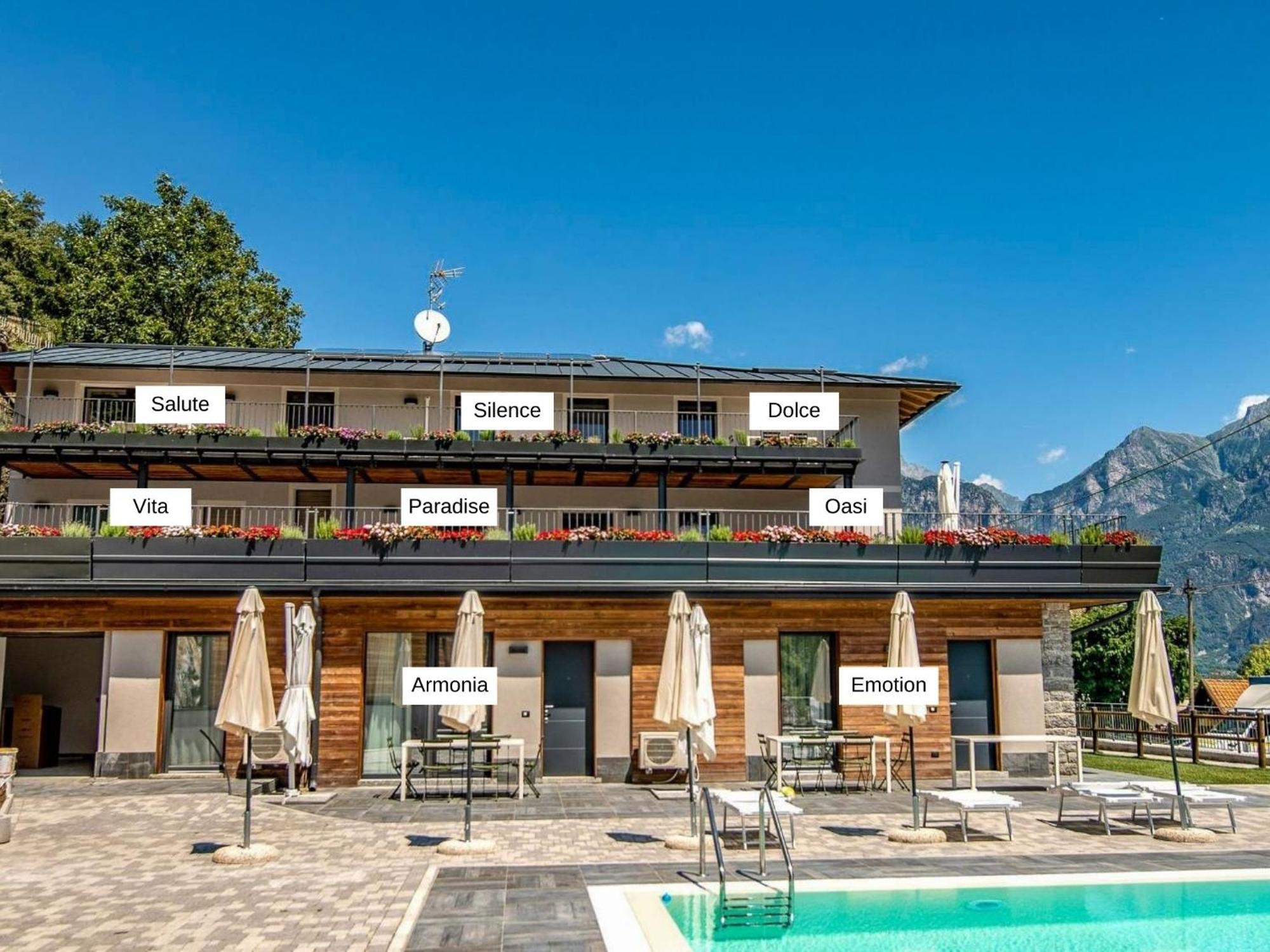 Dascio Vita See Ferienwohnung Mit Dachterrasse Екстериор снимка